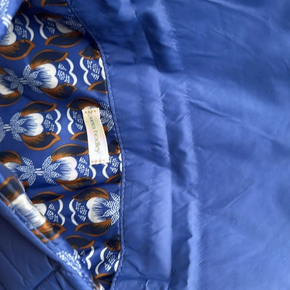 Vera Bradley Blue Quilted Laptop Sleeve